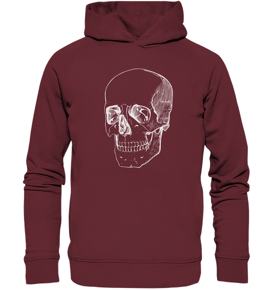 Skull No.1 - Organic Fashion Hoodie
