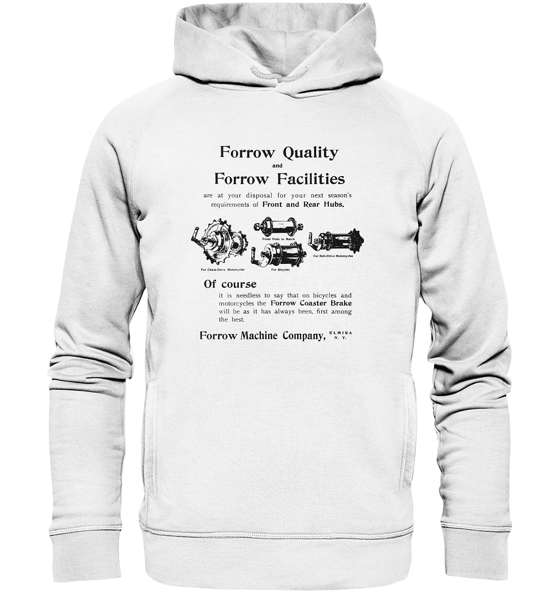 Forrow Quality - Organic Fashion Hoodie