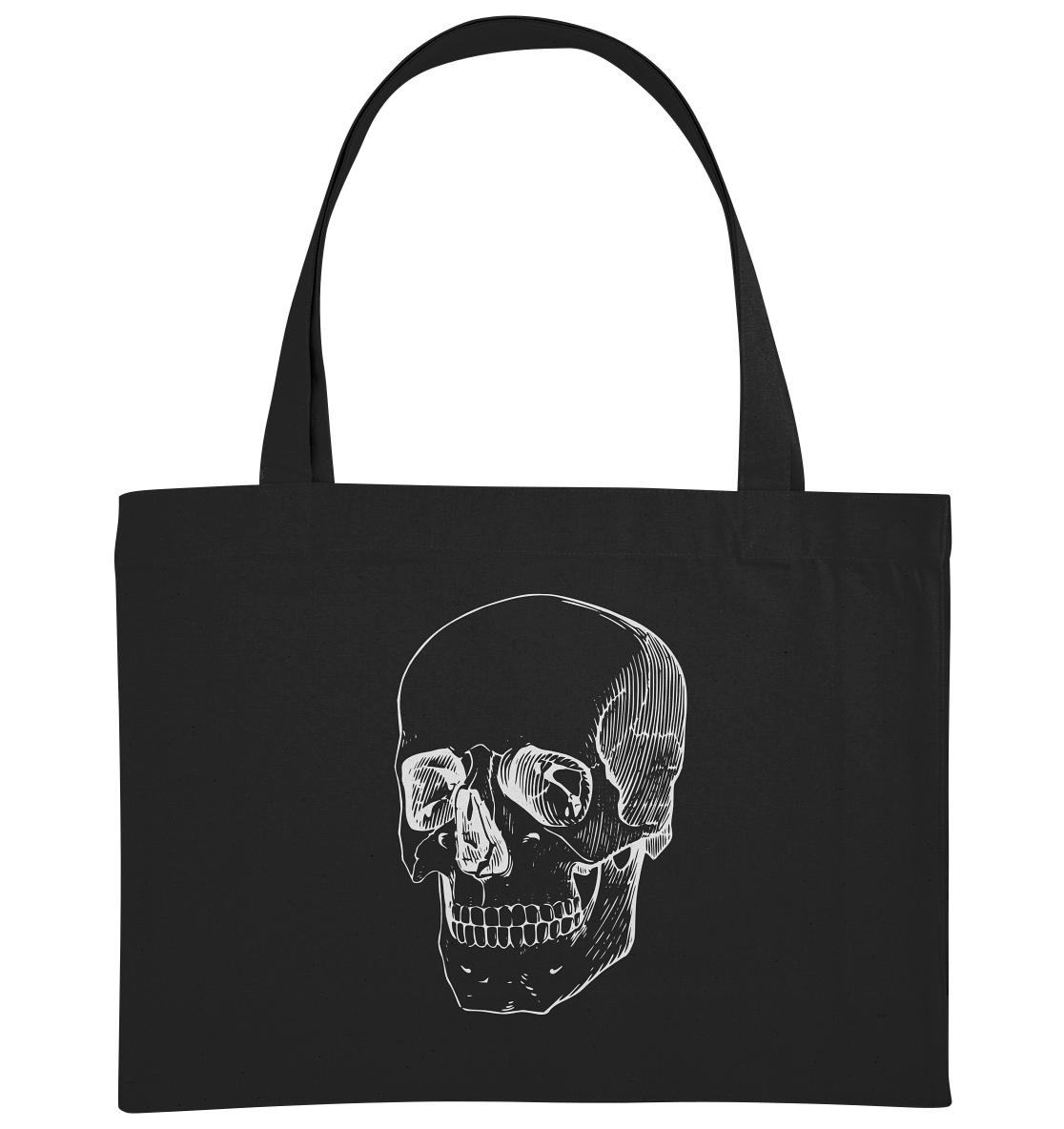 Skull No.1 - Organic Shopping-Bag