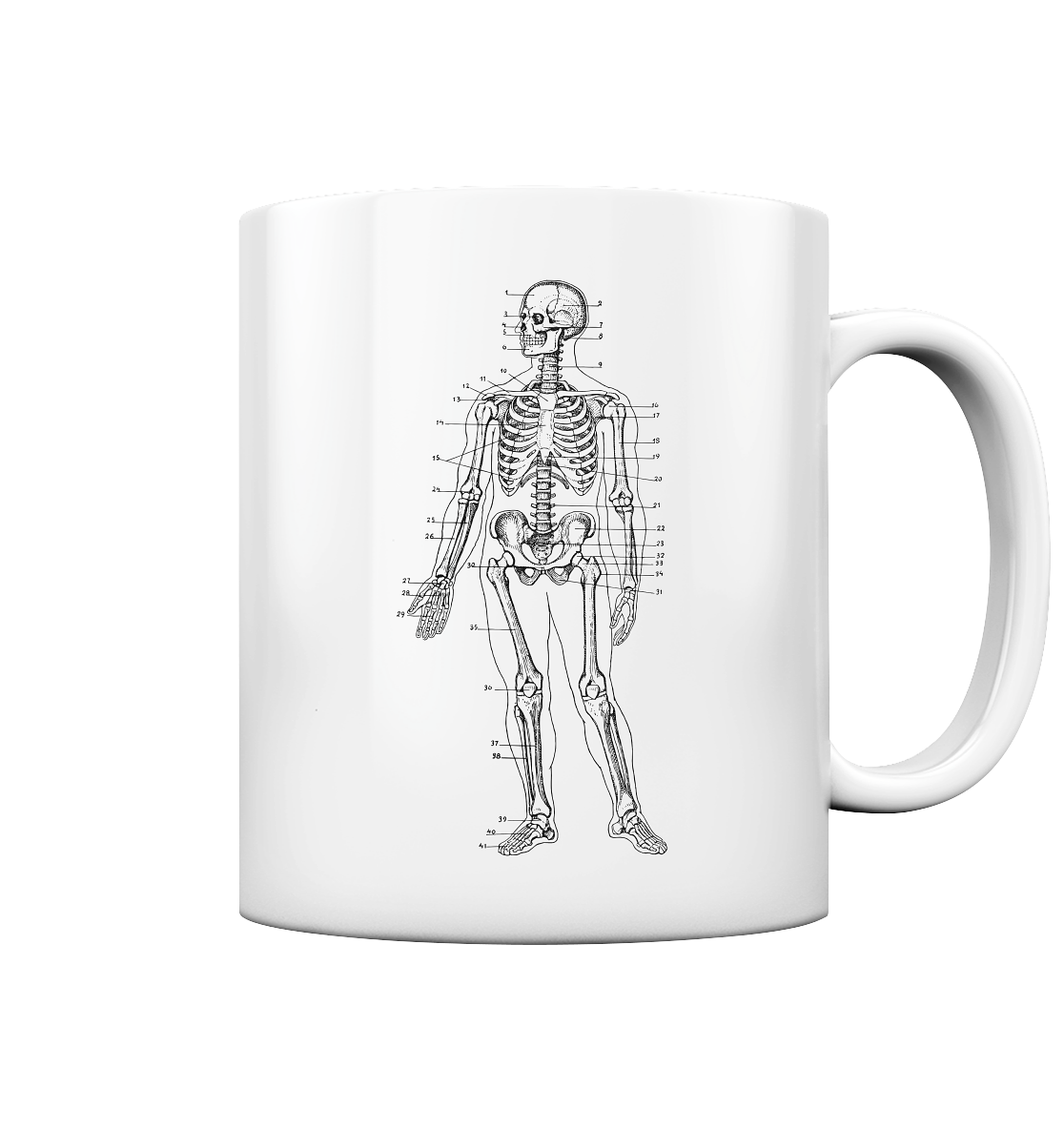 Skeleton No.1 - Tasse glossy