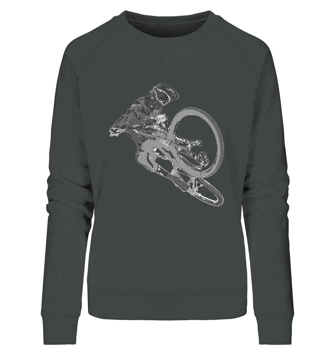 Downhill Jump No. 1 - Ladies Organic Sweatshirt