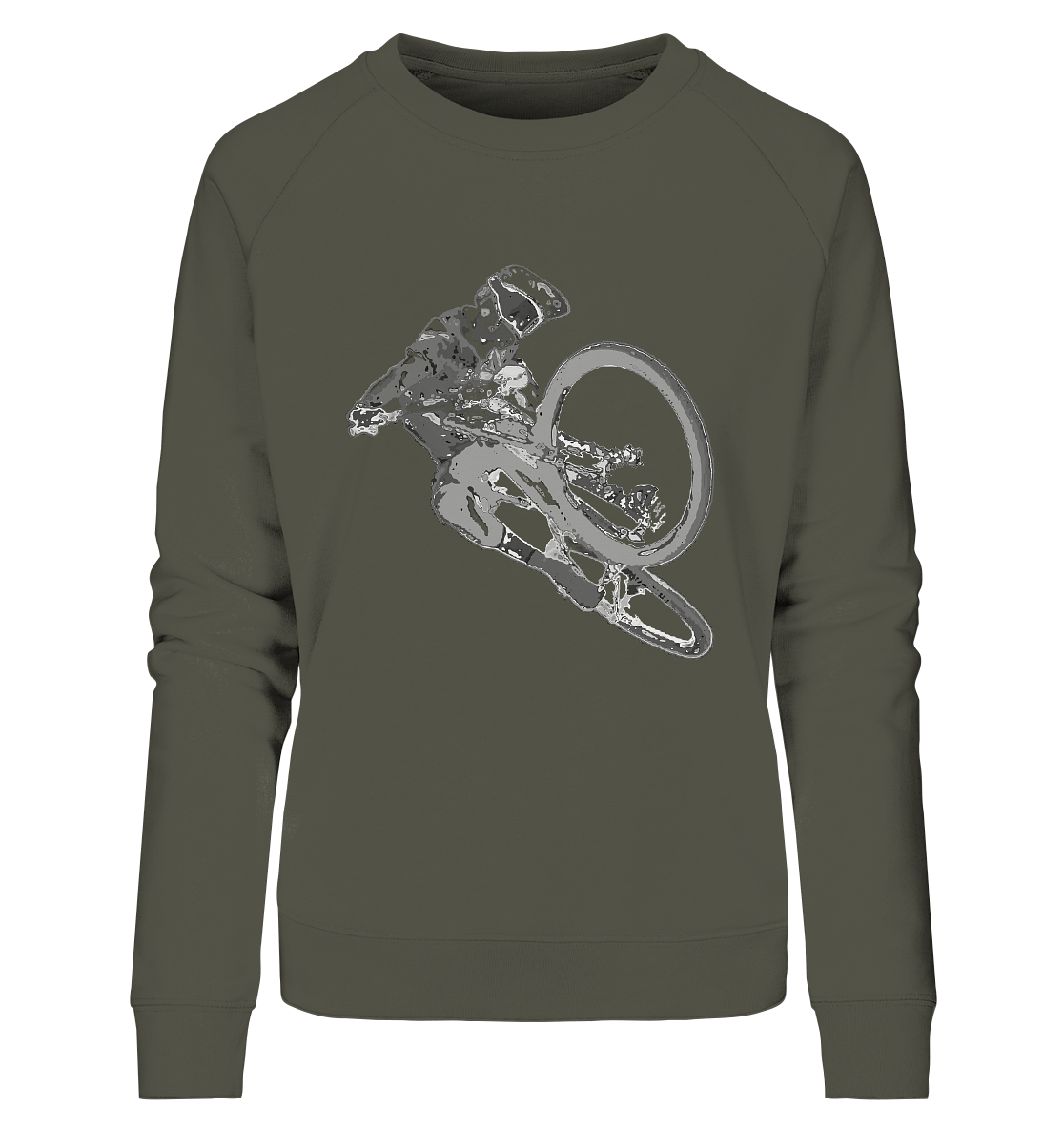 Downhill Jump No. 1 - Ladies Organic Sweatshirt