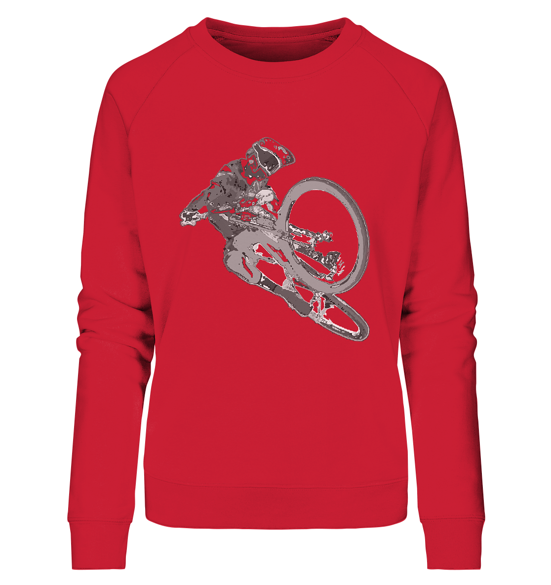 Downhill Jump No. 1 - Ladies Organic Sweatshirt