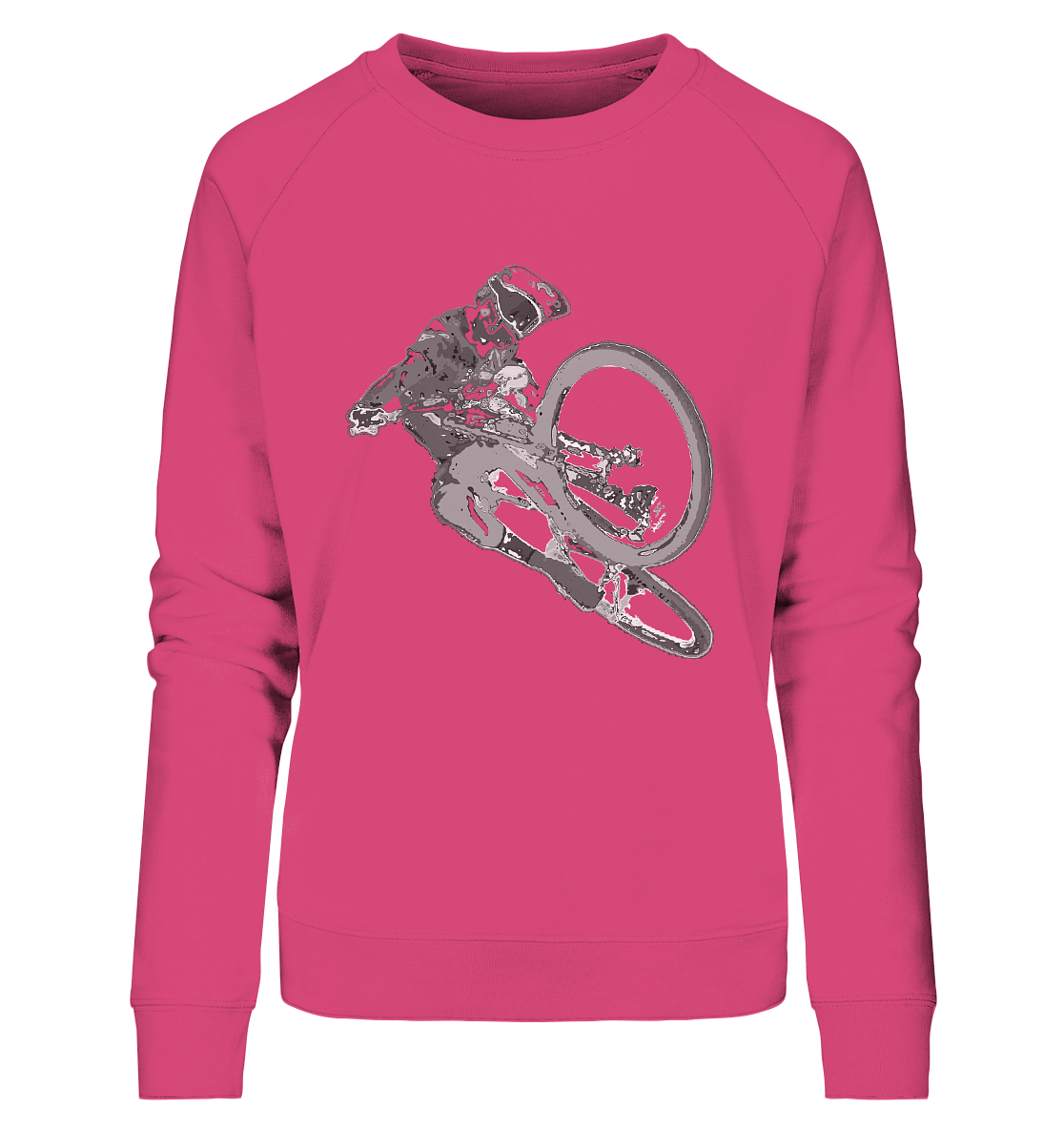 Downhill Jump No. 1 - Ladies Organic Sweatshirt