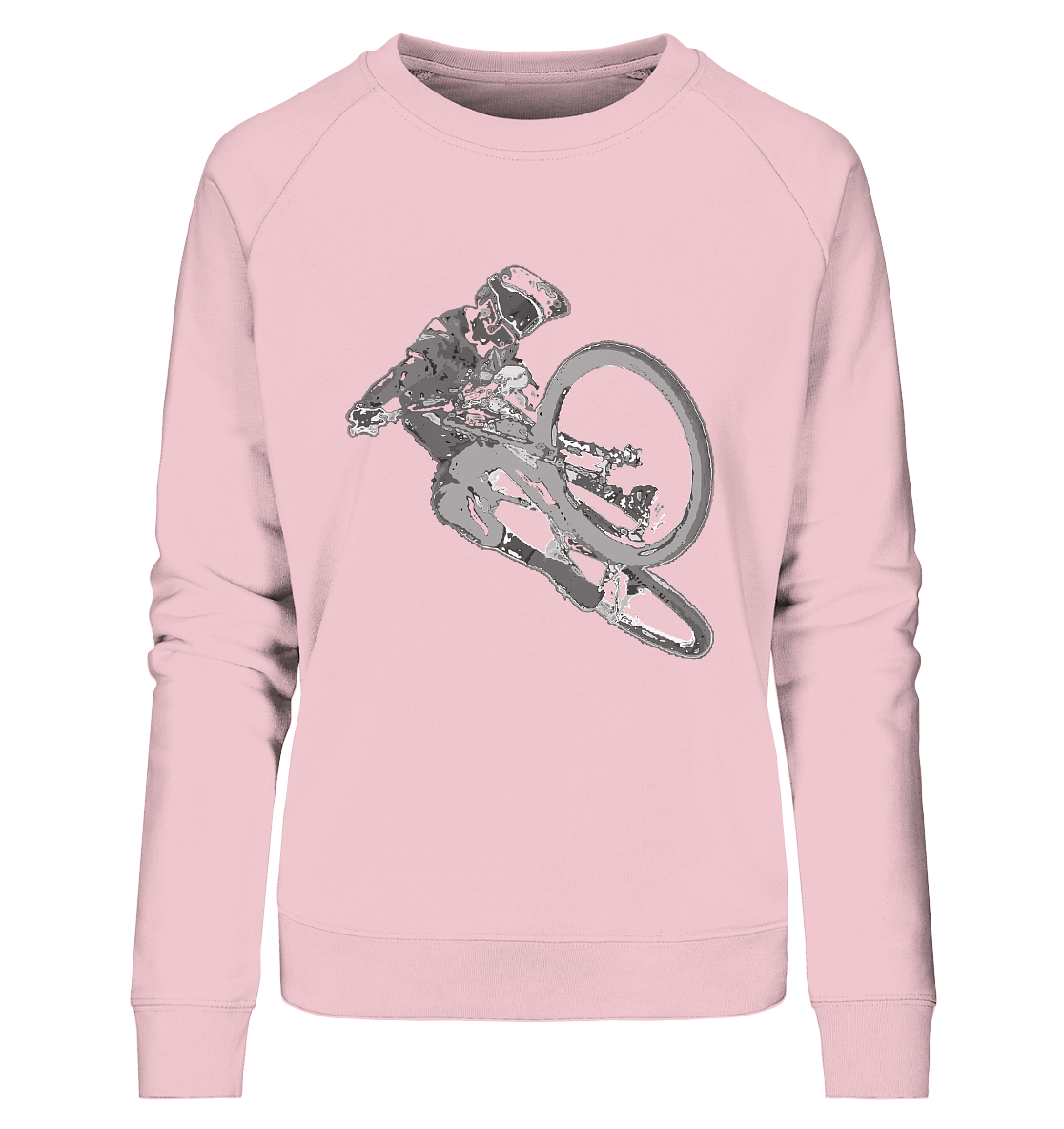 Downhill Jump No. 1 - Ladies Organic Sweatshirt