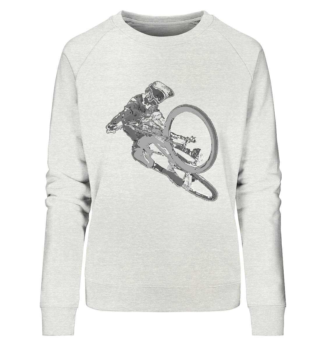 Downhill Jump No. 1 - Ladies Organic Sweatshirt